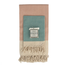 Load image into Gallery viewer, Gift Set 4: - Surprise Me!  Artisan Combination: 1 Fouta, 1 HandTowel, 1 Aleppo Soap