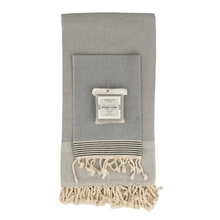 Load image into Gallery viewer, Gift Set 4: - Surprise Me!  Artisan Combination: 1 Fouta, 1 HandTowel, 1 Aleppo Soap