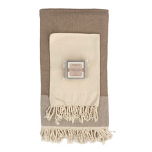 Load image into Gallery viewer, Gift Set 4: - Surprise Me!  Artisan Combination: 1 Fouta, 1 HandTowel, 1 Aleppo Soap